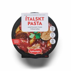 Pasta með ítalskri pylsu í tómatsósu 400g / 12 í kassa